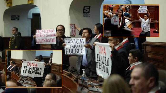 Congresistas-de-izquierda-interrumpen-el-discurso-de-Dina-Boluarte